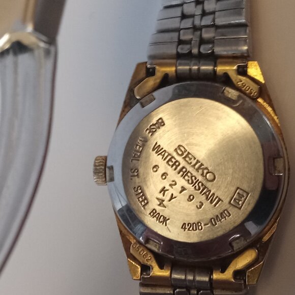 Vintage ladies Seiko Automatic day date watch Japan - Picture 9 of 16